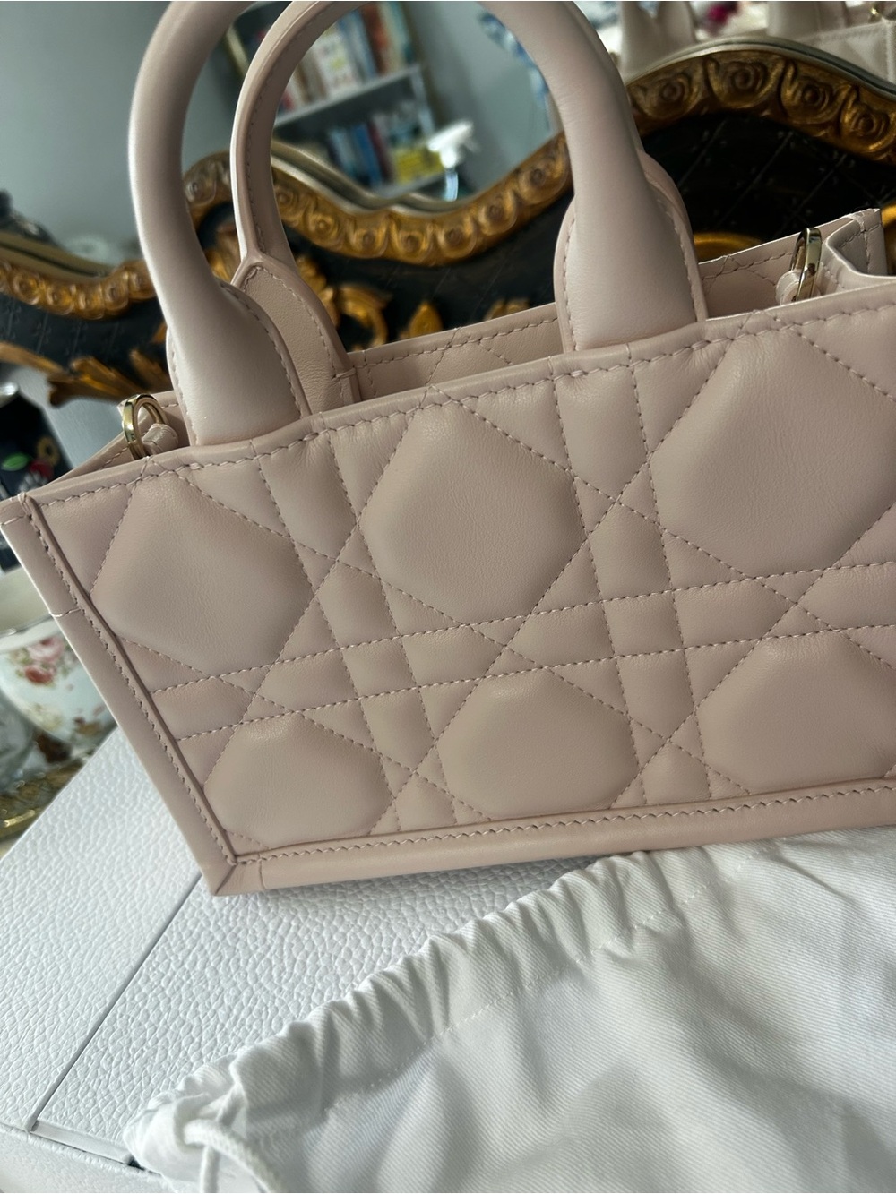 NWT Mini Dior Book Tote - Picture 7 of 13